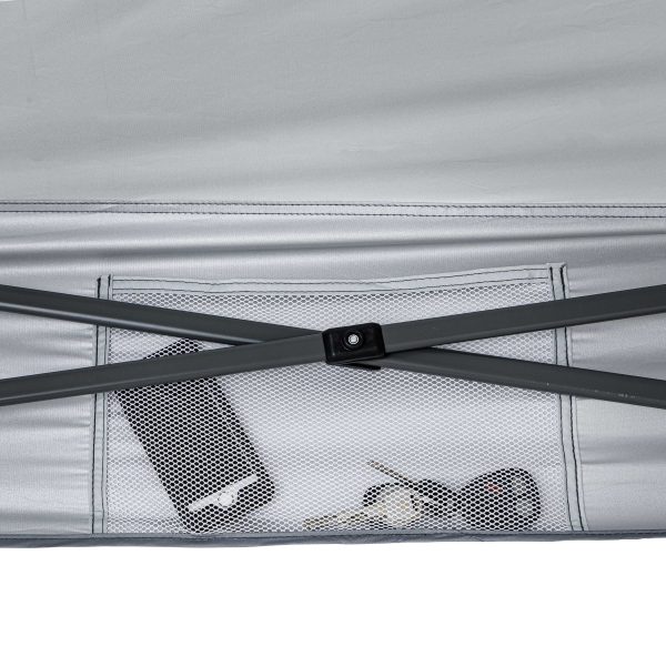 Ozark Trail 12' x 12' Instant Straight Leg Canopy for Camping - Gray - MadeInUSA - Image 8