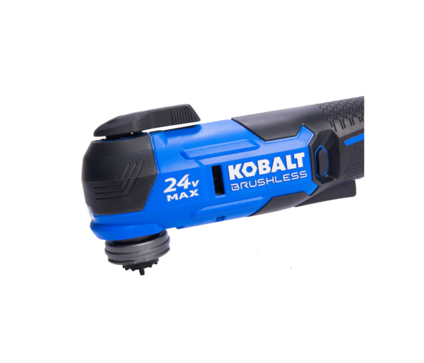 Kobalt KMT 2624A03 17Piece Brushless 24volt Max Variable Speed Oscillating MultiTool Kit with Soft Case 1Battery Included - MadeInUSA - Image 9