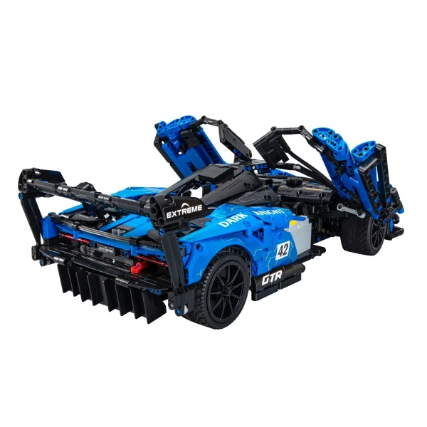 CaDA® Speed Series Model Car Building Set C63003W Blue Knight (2088 Pieces) Can Be Converted into a RC Car for Kids - MadeInUSA - Image 4
