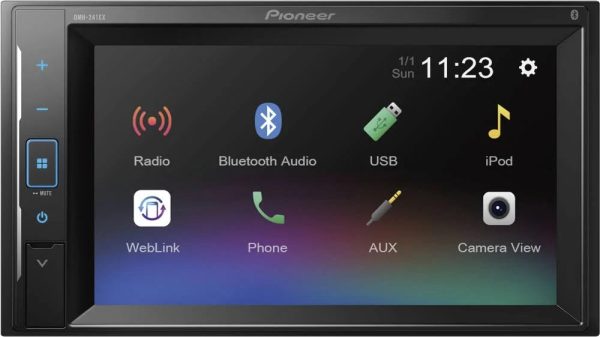 Pioneer Dmh-241ex Touchscreen Digital Media Receiver with Bluetooth - MadeInUSA - Image 5