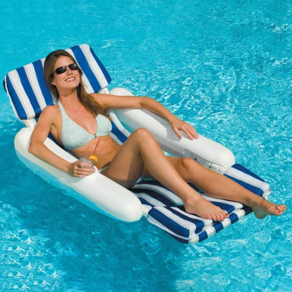 Swimline Sunchaser Padded Floating Lounger - MadeInUSA - Image 2