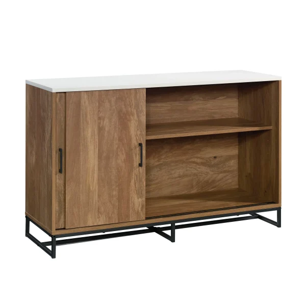 Bellamy Studios Row TV Stand with Storage, for TVs up to 50", Sindoori Mango Finish - MadeInUSA - Image 9