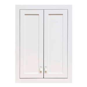 Water Creation Madison Wall Cabinet in White | MADISON-TT-W - MadeInUSA