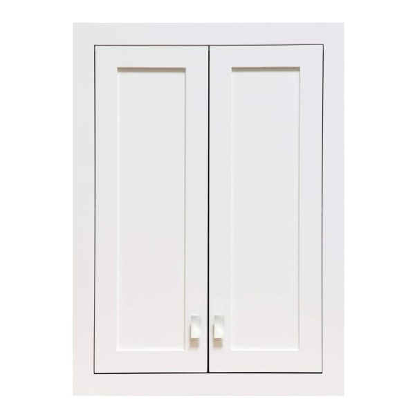 Water Creation Madison Wall Cabinet in White | MADISON-TT-W - MadeInUSA