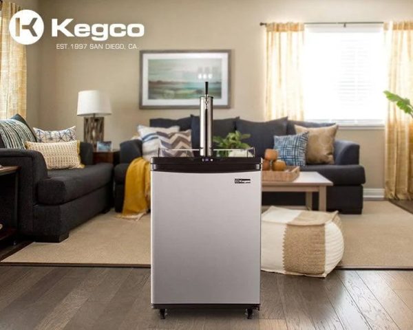Kegco Z163S Dual Tap Stainless Steel Commercial/Residential Digital Kegerator - 24" Wide - MadeInUSA - Image 10