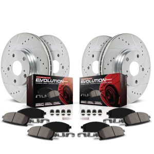 Power Stop K700 - Front and Rear Z23 Evolution Sport Brake Kit - MadeInUSA