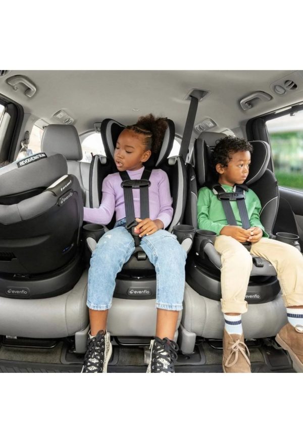 Evenflo Revolve360 Slim 2-in-1 Rotational Car Seat - Canton - MadeInUSA - Image 9