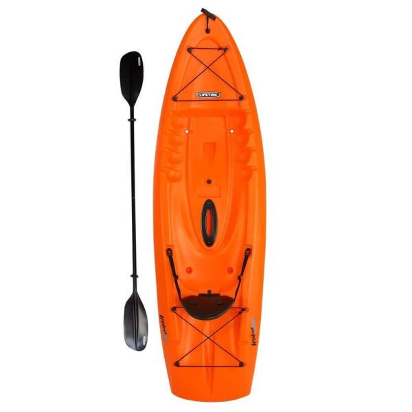Lifetime Hydros 8'5" Sit-On-Top Kayak (Paddle Orange - MadeInUSA - Image 5
