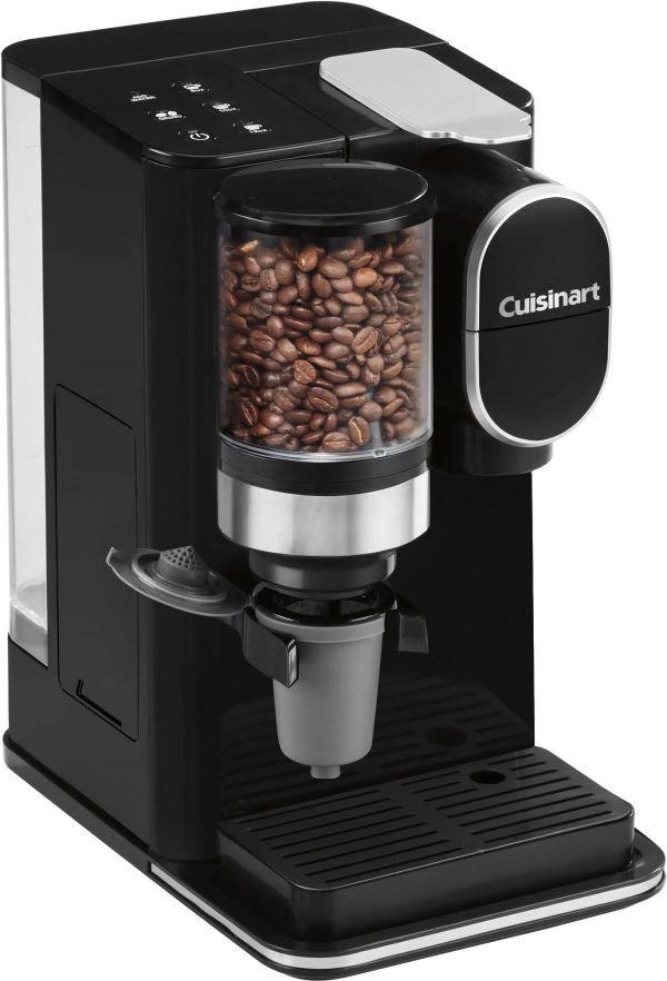 Cuisinart - Grind & Brew Single-Serve Coffeemaker - Black - MadeInUSA