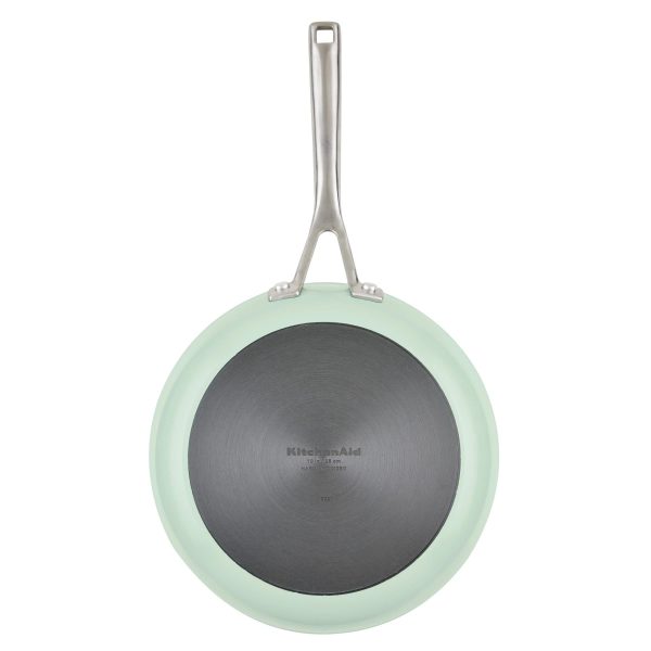 KitchenAid Hard Anodized Ceramic Nonstick Cookware Set 9 Piece - Pistachio - MadeInUSA - Image 7