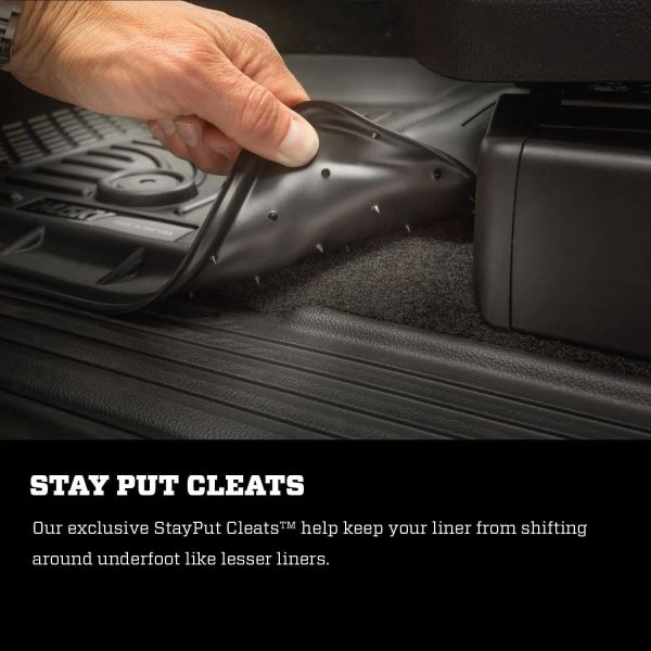 Husky Liners 98201 Combo Front & Back Weatherbeater Floor Liners, Black - MadeInUSA - Image 4