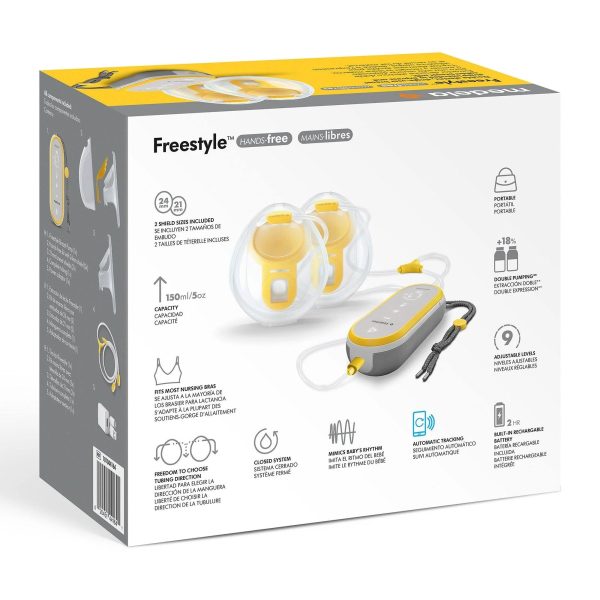 Freestyle Hands Free Double Electric Breast Pump - MadeInUSA - Image 5
