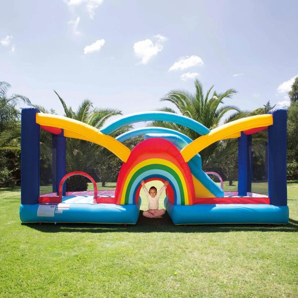 Sportspower My 1st Jump N Play Rainbow Bounce House - MadeInUSA
