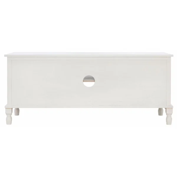 SAFAVIEH Tate 2 Door 1 Shelf Media Stand, Distressed Grey (47.3 in. W x 15.8 in. D x 20 in. H) - MadeInUSA - Image 4