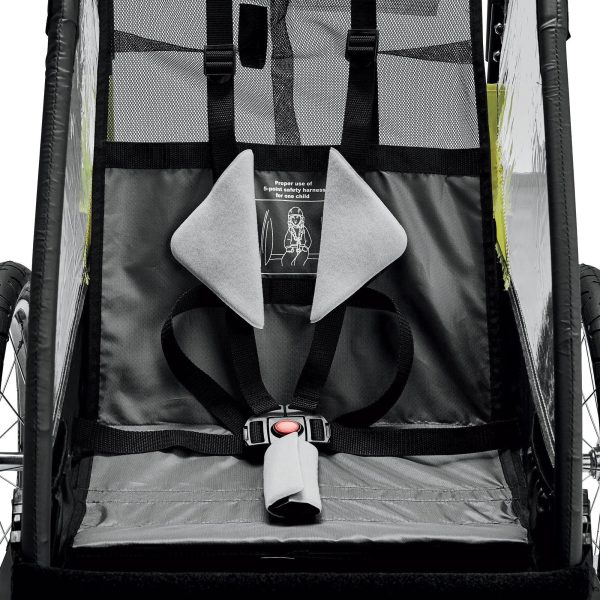 Allen Sports Deluxe 2 Child Bicycle Trailer & Stroller - MadeInUSA - Image 2