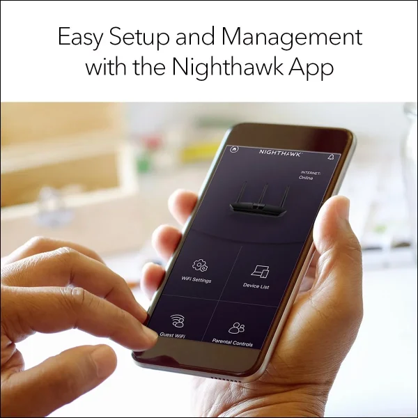 NETGEAR - Nighthawk AX2400 WiFi 6 Router, 2.4Gbps (RAX29) - MadeInUSA - Image 5
