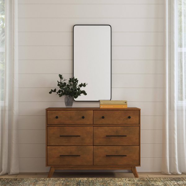 DaVinci Otto 6-Drawer Dresser - Walnut - MadeInUSA - Image 2