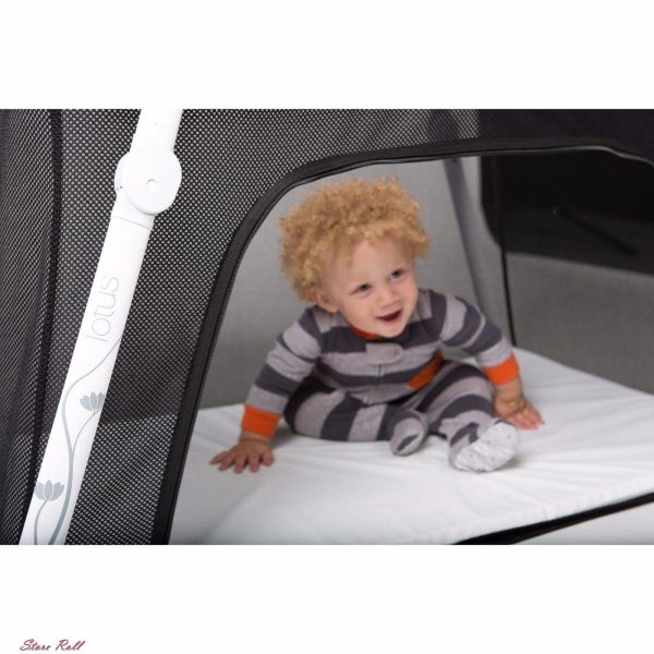 Lotus Travel Crib - Backpack Portable, Lightweight, Easy to Pack Play-Yard - MadeInUSA - Image 9