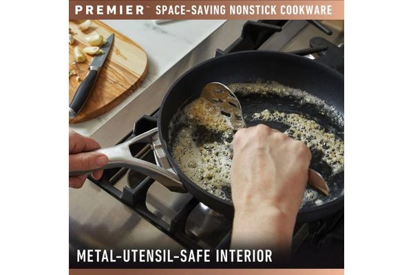 Calphalon Premier Nonstick 10 Piece Cookware Set - MadeInUSA - Image 6