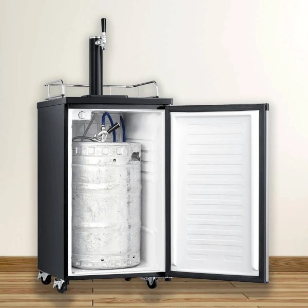 Arctic King Single Tap Kegerator 4.9 Cu. ft Black - MadeInUSA - Image 3