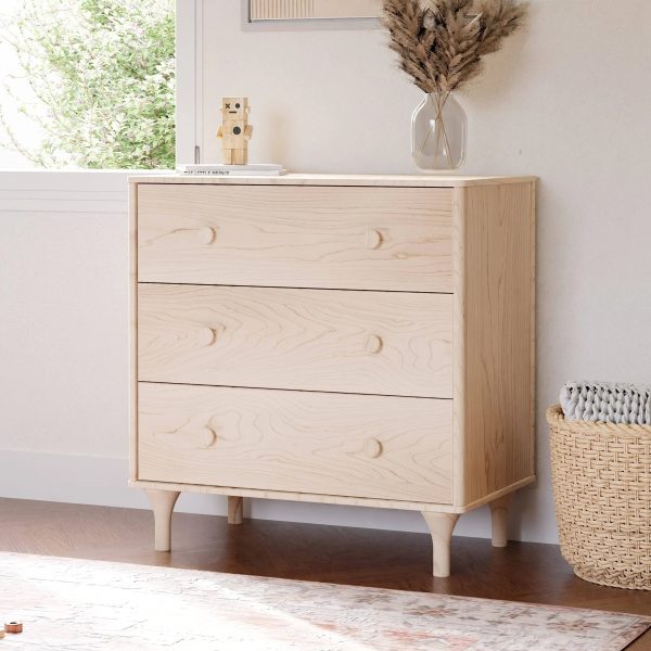 Babyletto Lolly 3-Drawer Changer Dresser - Washed Natural - MadeInUSA - Image 2