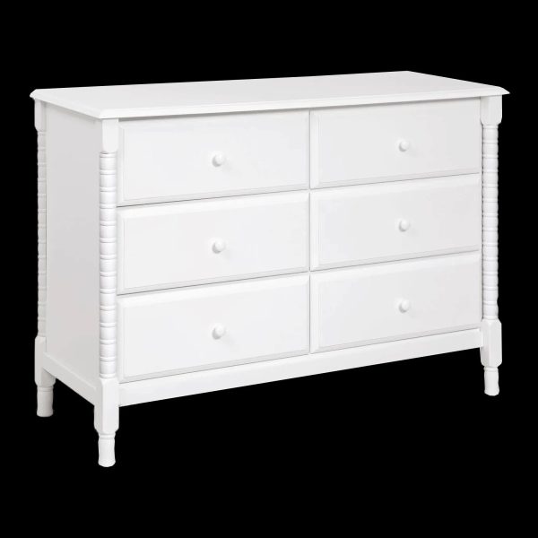 DaVinci Jenny Lind Spindle 6 Drawer Dresser - Forest Green - MadeInUSA - Image 8
