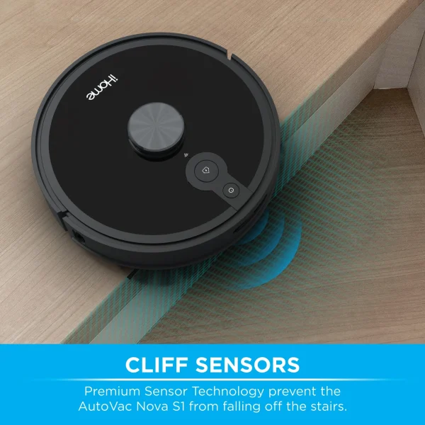 iHome AutoVac Nova S1 Robot Vacuum with LIDAR Navigation, 150 Min Runtime, 2700pa Suction - MadeInUSA - Image 10