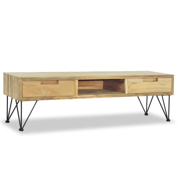 Tomshoo TV Cabinet 47.2"x13.8"x13.8"Solid Teak - MadeInUSA - Image 3