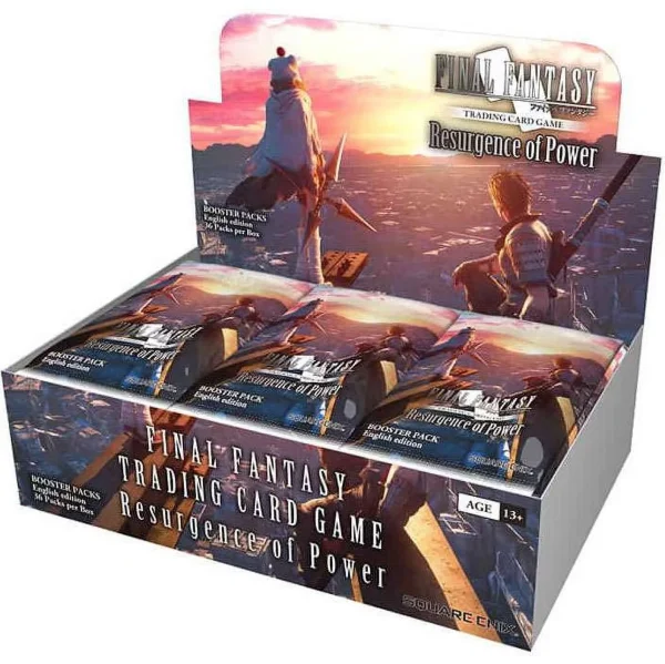 Final Fantasy Trading Card Game Resurgence of Power Booster Box (36 Packs) - MadeInUSA