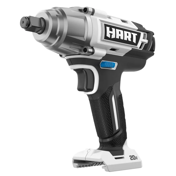 HART 20-Volt 1/2-inch Battery-Powered Impact Wrench (Battery Not Included) - MadeInUSA