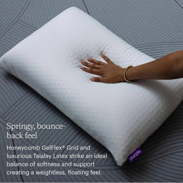 The Purple Harmony Pillow - King Medium - MadeInUSA - Image 5