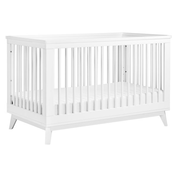 Babyletto Scoot 3-in-1 Convertible Crib with Toddler Bed Conversion Kit - Natural Walnut - MadeInUSA - Image 11