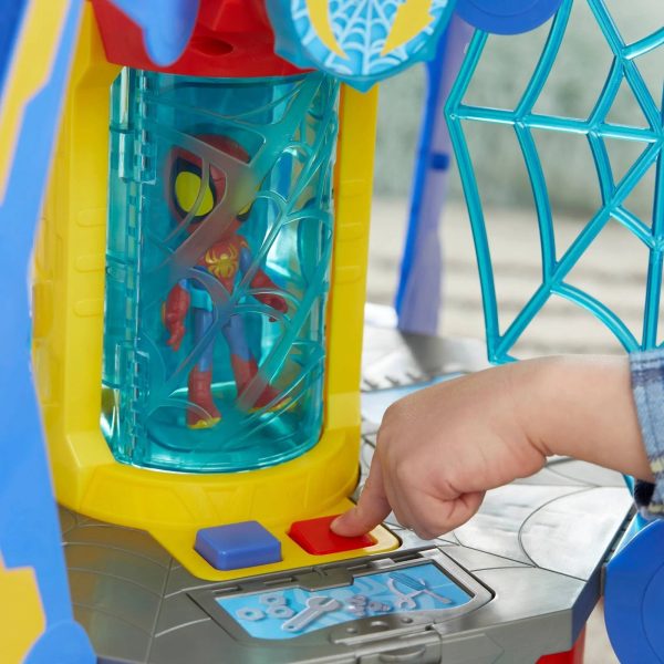 Spidey & Amazing Friends Web-Spinners Playset - Preschool Toys - MadeInUSA - Image 11