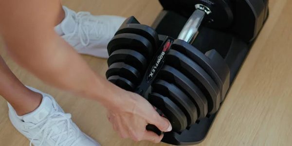 Bowflex SelectTech 1090 Workout Exercise Dumbbells w/ Adjustable Weight (2 Pack) - MadeInUSA - Image 9