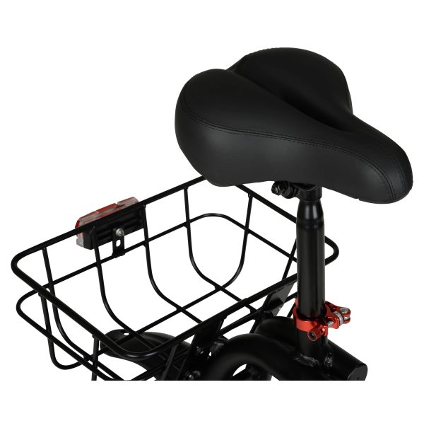 Hyper 36V Skute Commute 12 inch Seated Electric Scooter with Basket, 250W Motor, 13 Years+, Max Speed 15MPH, Size: 36 Volt - MadeInUSA - Image 9