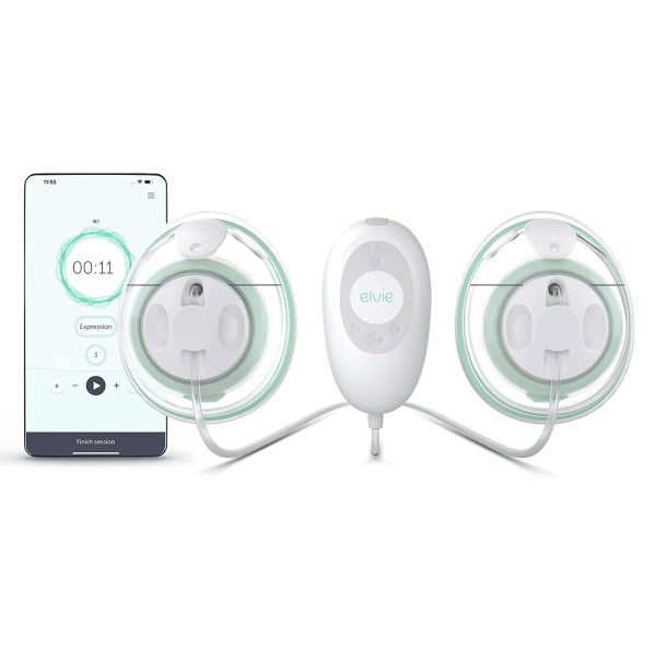 Elvie Stride Plus Hands-Free Electric Breast Pump - MadeInUSA - Image 3