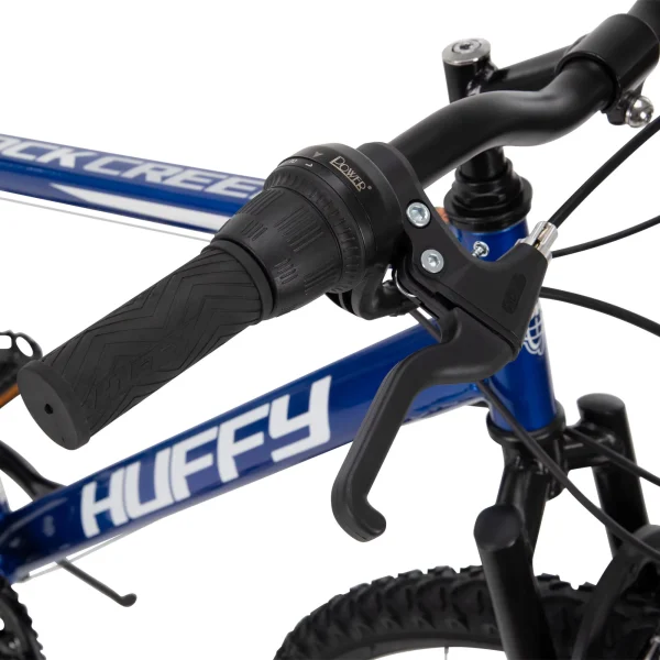 Huffy 26-inch Rock Creek Men's Mountain Bike, Ages 13 and Up, Blue - MadeInUSA - Image 5