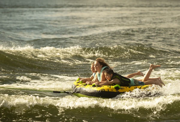 Body Glove Riverside 3-Person Yellow Waterskiing Towables - MadeInUSA - Image 9