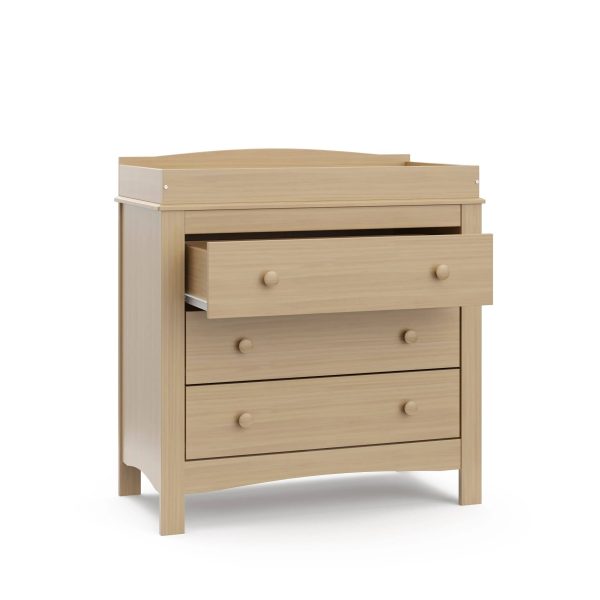 Graco Noah 3-Drawer Chest Dresser with Changing Topper, White - MadeInUSA - Image 10