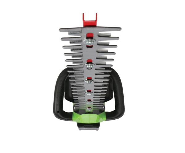 Greenworks HT24B414 24Volt 22in Dual Cordless Electric Hedge Trimmer Battery Charger Included - MadeInUSA - Image 3