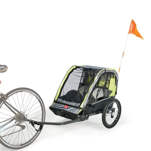 Allen Sports Deluxe 2 Child Bicycle Trailer & Stroller - MadeInUSA