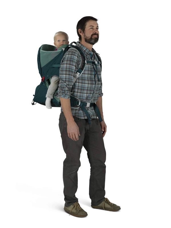 Osprey Poco : LT Child Carrier - Blue Sky - MadeInUSA - Image 4