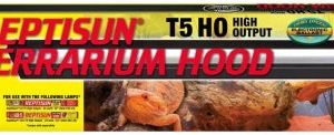Zoo Med ReptiSun T5 HO High Output Reptile Terrarium Hood, 30L - MadeInUSA