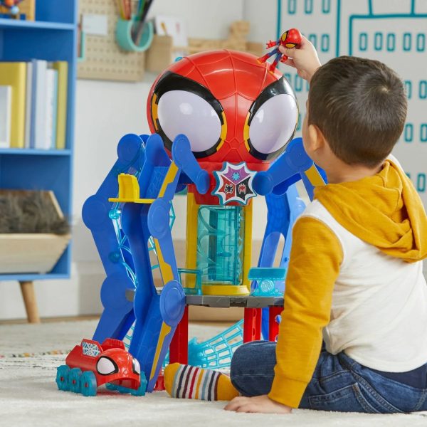 Spidey & Amazing Friends Web-Spinners Playset - Preschool Toys - MadeInUSA - Image 7