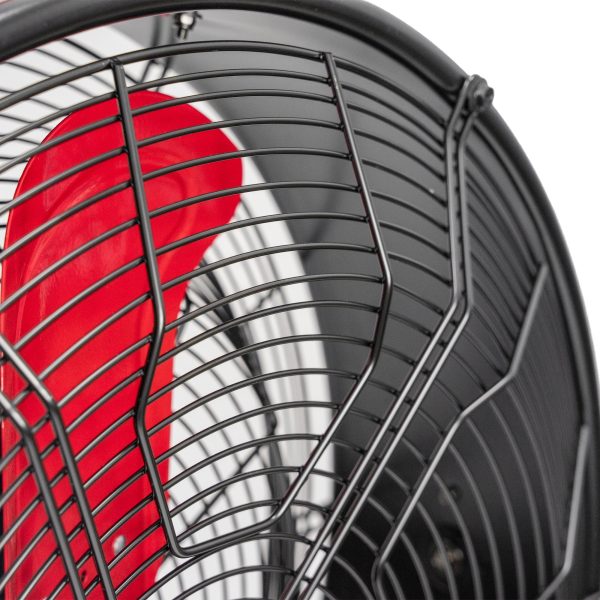 Hyper Tough New 20 inch Brushless DC Motor Drum Fan Black - MadeInUSA - Image 3