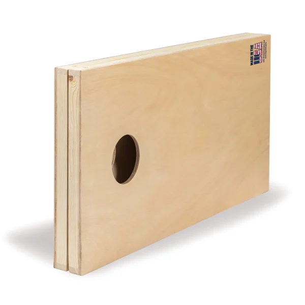 EastPoint Sports 2' x 4' Cornhole Boards - Natural Wood Bean Bag Toss Set with 8 Bean Bags - MadeInUSA - Image 3