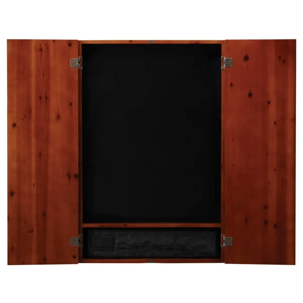 Viper Metropolitan Soft Tip Dartboard Cabinet, Cinnamon - MadeInUSA