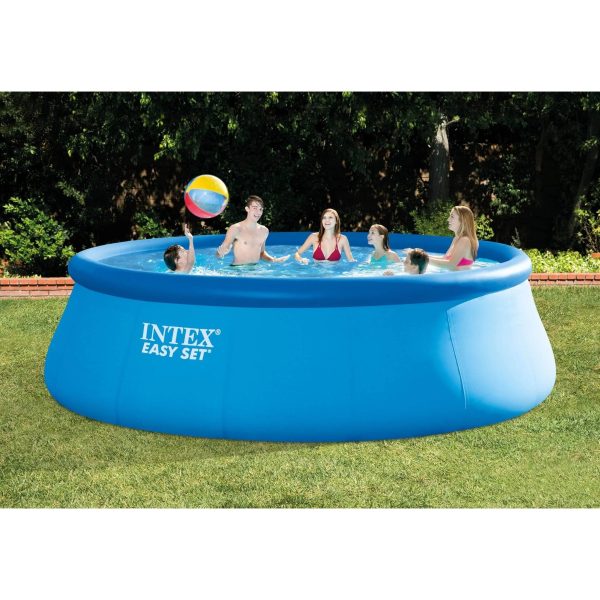 15 ft. x 48 in. Easy Swimming Pool Kit with 1000 GPH GFCI Filter Pump - MadeInUSA - Image 4