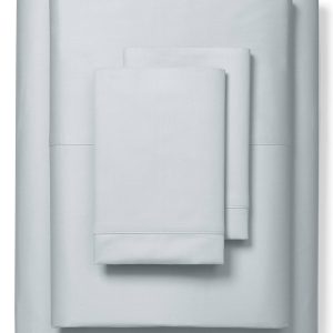 Boll & Branch Signature Hemmed Sheet Set, Full - Shore - MadeInUSA