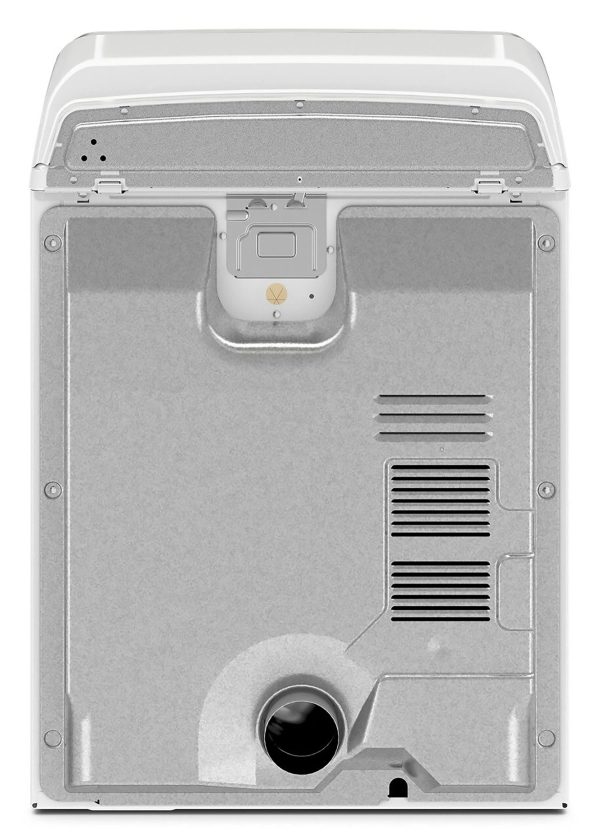 Maytag - 7.0 Cu. ft. Electric Dryer with Wrinkle Prevent - White - MadeInUSA - Image 4